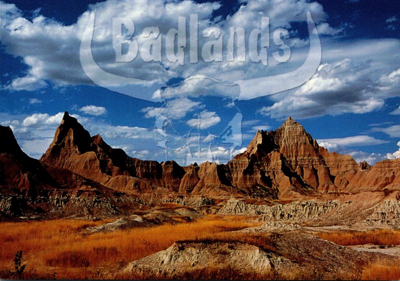 South Dakota Badlands National Park Vampire Peaks