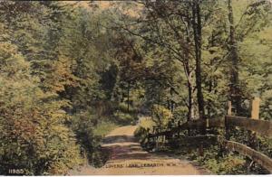 New Hampshire Lebanon Lovers' Lane 1934