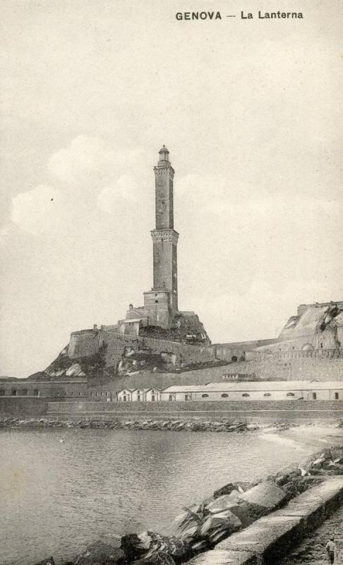 Italy - Genova. The Lighthouse