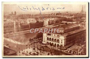 Old Postcard Panorama Paris And Its Wonders On The Place Du Chatelet