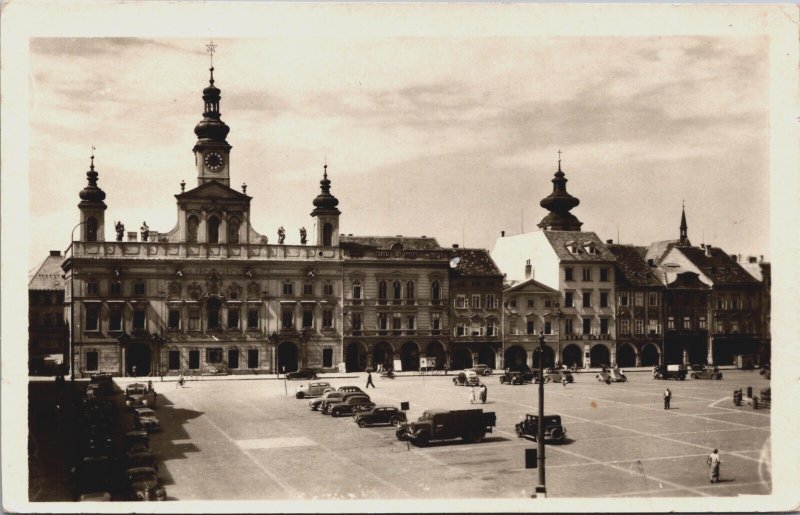 Czech Republic Ceske Budejovice, České Budějovice Vintage RPPC C127