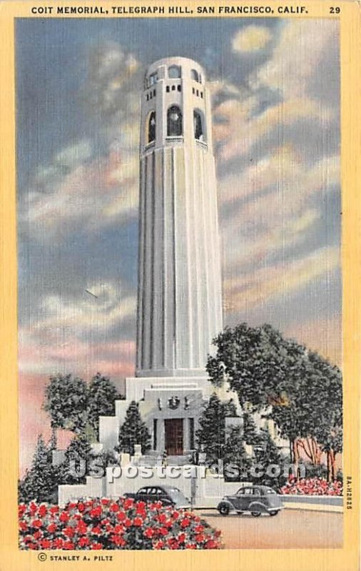 Coit Memorial Tower - San Francisco, CA
