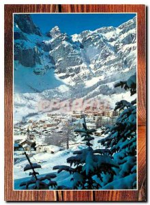 Postcard Modern Leukerbad Loeche les Bains Gemmipass