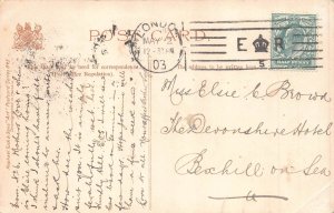 Animals Anthropomorphic Humanized Monkeys at Barber Shop 1903 postcard B920