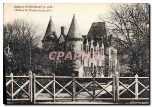 Old Postcard surroundings Dourdan S and O Chateau du Plessis Mornay