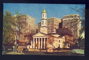 Washington, DC Postcard, St. John's Church, Lafayette Square