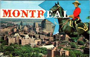 Postcard PEOPLE SCENE Montreal Quebec QC AK1992