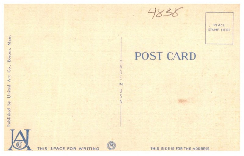 Massachusetts  Boston  LARGE LETTER