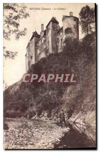 Postcard Old Boussac Creuse Le Chateau