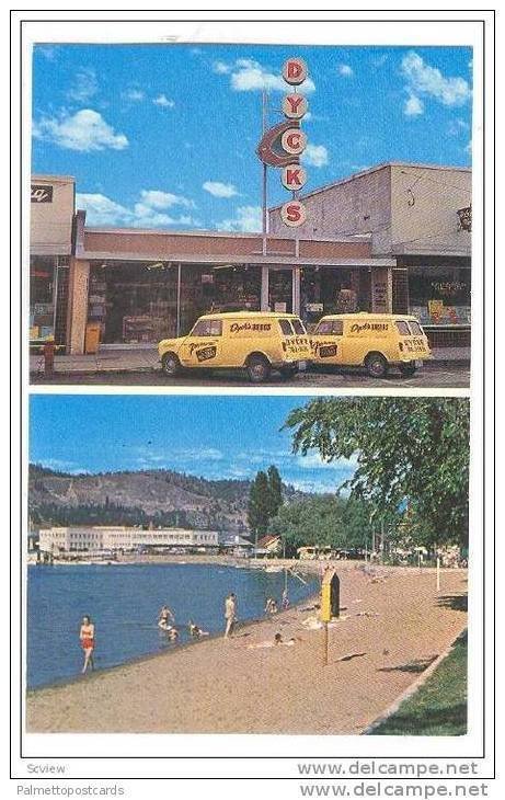 Dyck'S Drug Store & DElivery Vans , KELOWNA , B.C. , Canada , 40-60s