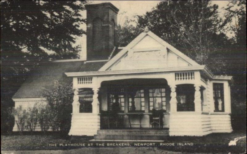 Newport RI Playhouse at the Breakers Postcard