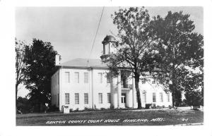 Ashland Mississippi Benton Court House Exterior Real Photo Antique PC K24521