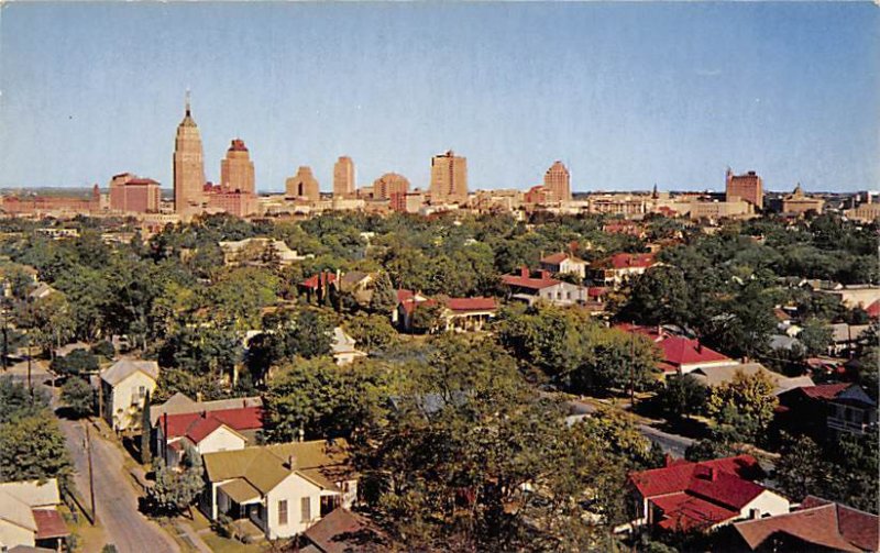 Skyline Romantic Silhouette - San Antonio, Texas TX  