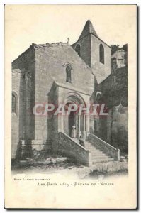 Old Postcard Baux Fa?ade of the church