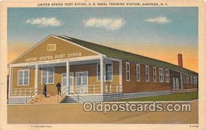 United States Post Office, US Naval Training Station Sampson, NY, USA 1944 Mi...