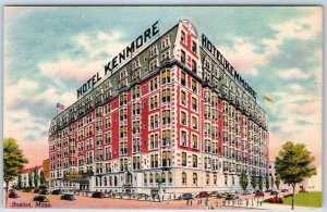 c1940s Boston, Mass. Hotel Kenmore Commonwealth Ave. Square Bigler Linen MA A207