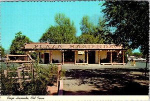 Albuquerque, NM New Mexico  PLAZA HACIENDA~OLD TOWN  Shops~Stores  4X6 Postcard