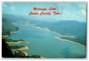 1970 View Of Watauga Lake Carter County Tennessee TN Posted Vintage Postcard