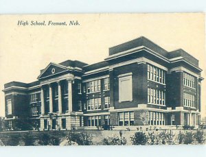 Pre-Chrome HIGH SCHOOL SCENE Fremont - Near Omaha Nebraska NE AG6688