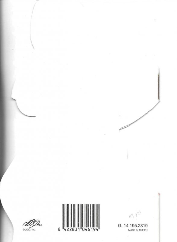 Aanimal. Dog Modern Spanish photo postcard 1970s. Irregular size