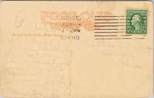 Federal Building Boise ID Idaho c1914 Postcard E42