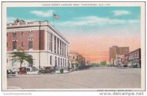 Alabama Tuscaloosa Broad Street Looking West