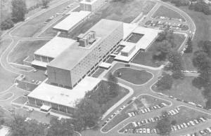 Towson Maryland Saint Joseph Hospital Aerial View Antique Postcard K25662