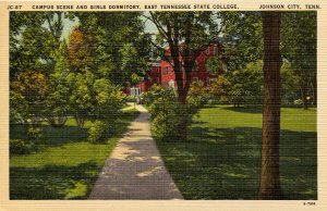 TN - Johnson City. East Tennessee State College, Girls Dormitory