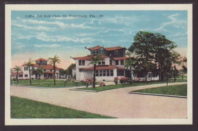 Coffee Pot Golf Club,St Petersburg,FL Postcard 