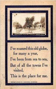 F98/ Huron South Dakota Postcard RPPC c1910 Third Street Residences