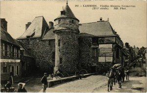 CPA LANNION - Vieilles Maisons Vermerrien (104319)