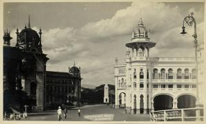 malay malaysia, KUALA LUMPUR, Damansara Road, Railway Station (1910s) RPPC