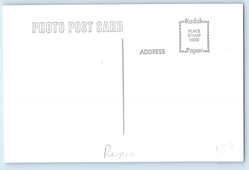 c1960 CNW Crocker Iowa Railroad Vintage Train Depot Station RPPC Photo Postcard