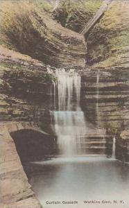 New York Watkins Glen Curtian Cascade Albertype