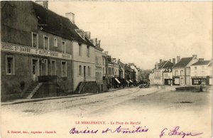 CPA AK Le Merlerault - La Place du Marche (259129)