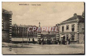 Postcard Old Barracks Gudin Montargis Army
