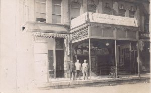 J76/ Joliet Illinois RPPC Postcard c1910 The Grand Theatre Vaudeville 320