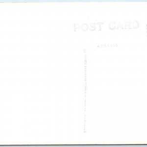 c1930s Wheaton, IL RPPC Post Office Real Photo USPS Old World Brick Postcard A97