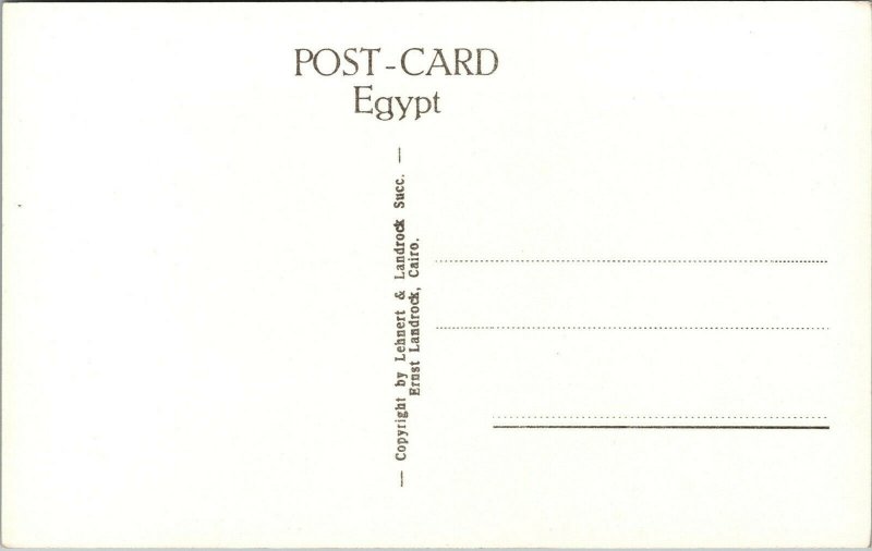 Vtg Mamelouk Tombs & Citadel Cairo Egypt Africa RPPC Real Photo Postcard