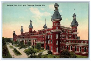 c1910 Tampa Bay Hotel and Grounds Tampa Florida FL Antique Unposted Postcard