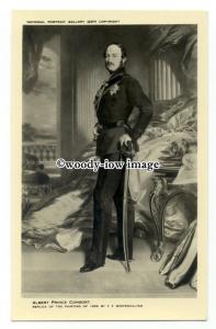 r2184 - The Prince Consort, Prince Albert, copy of B.Matthews Painting- postcard