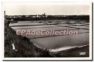 Postcard Old Saille and salt marshes
