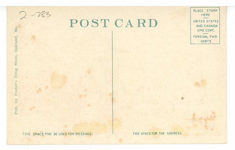 ME - Oakland. New Public Library