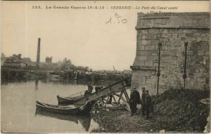 CPA verberie le pont du canal jumps-bridge ruins - 1914-15 (1207573) 
