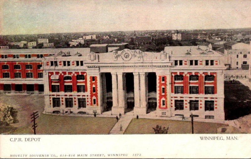 Canada Winnipeg C P R Depot