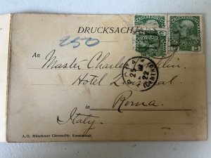 1922 Panorama Of Vienna Austria From Hotel Kahlenberg Fold-Out Postcard