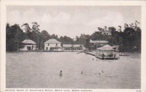 North Carolina White Lake Bathing Scene At Goldston's Beach