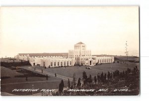 Milwaukee Wisconsin WI RPPC Real Photo 1930-1950 Filtration Plant