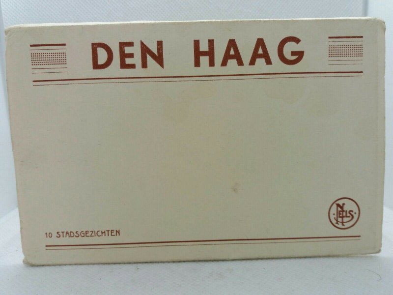 Vintage Postcard Booklet with 10 x Postcards of Den Haag Netherlands