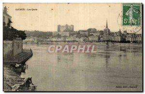 Saumur Old Postcard Docks